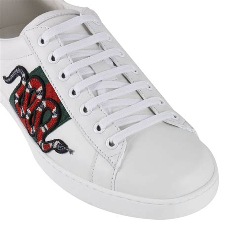 scarpe gucci serpente uomo|gucci sneaker bianco.